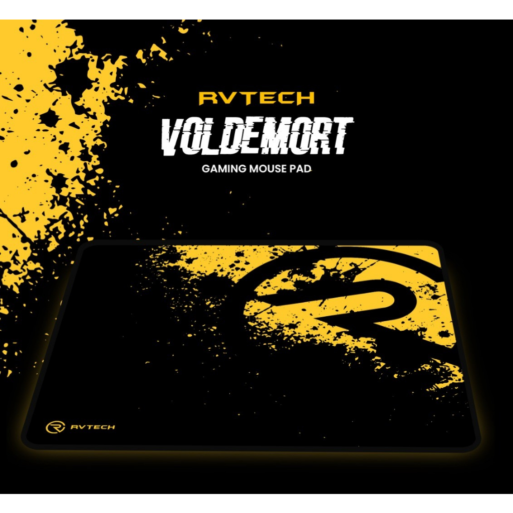 Jual MOUSEPAD VOLDEMORT SPEED RVTEC KUNING / Gaming Mouse Pad Medium ...