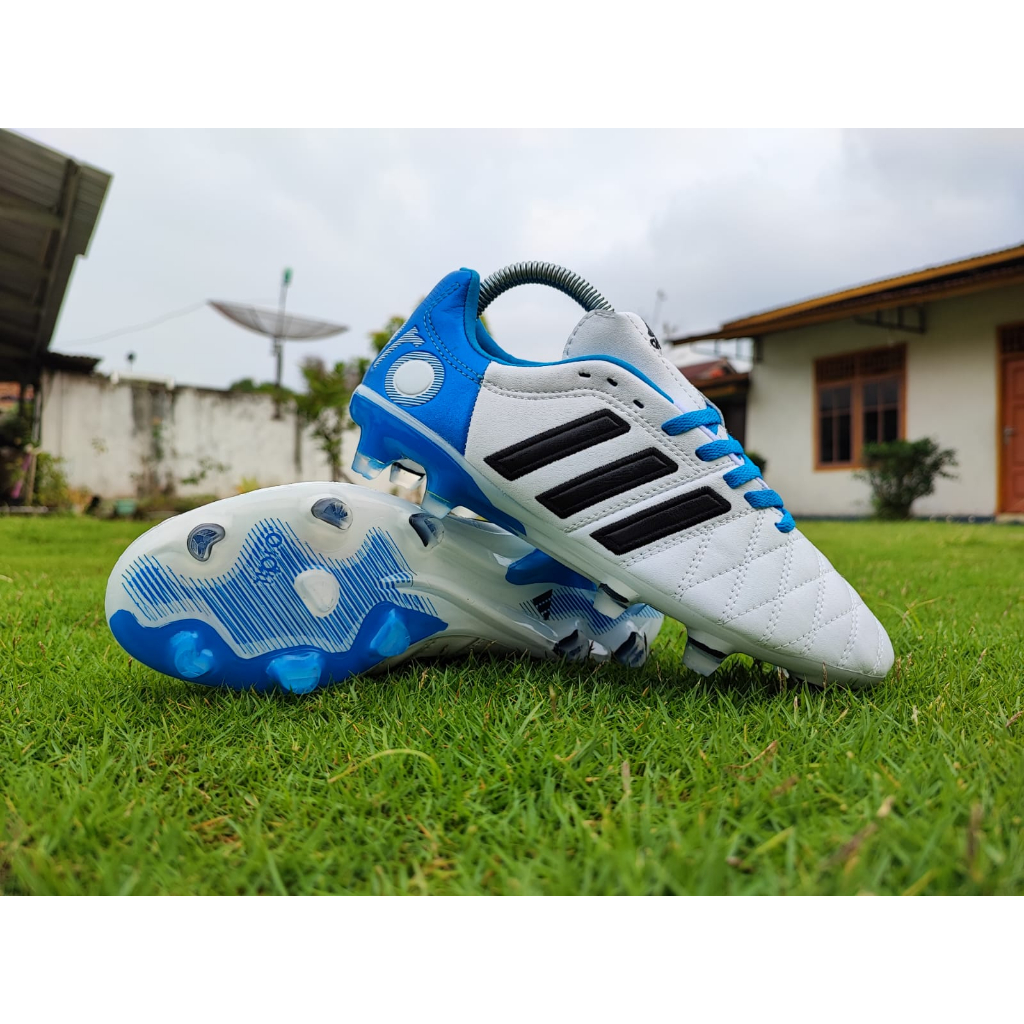 Jual Sepatu Sepak Bola Soccer Adidas Adipure 11PRO II FG - White Solar ...