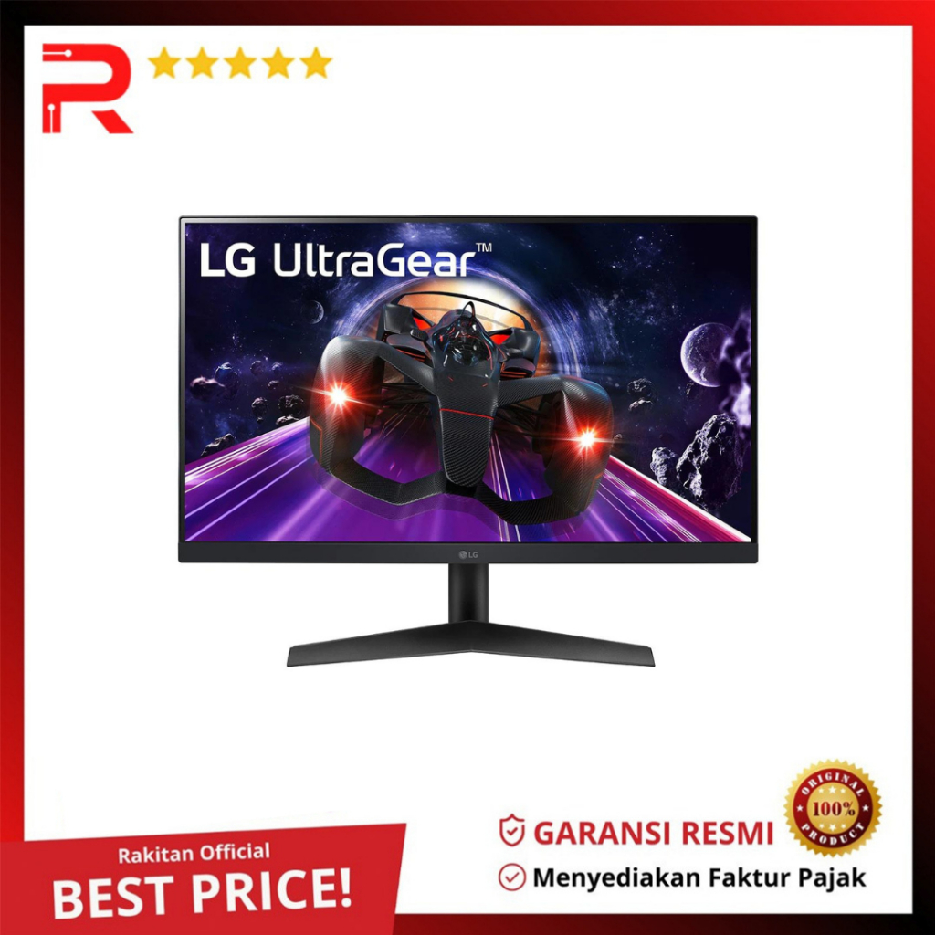 Jual LG 23.8" 24GN60R-B UltraGear FHD IPS Gaming Monitor 144Hz 24 Inch ...