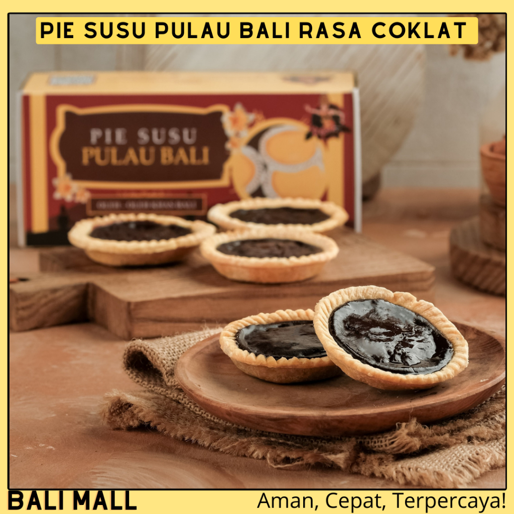 Jual Pie Susu Pulau Bali Coklat Isi 10 Oleh Oleh Bali Shopee Indonesia