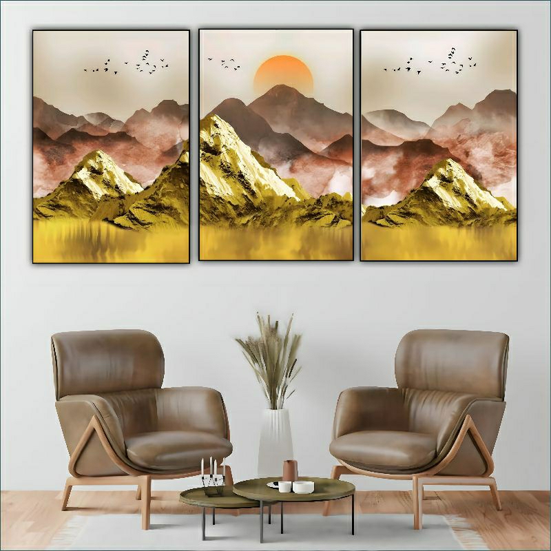 Jual Hiasan Dinding Pemandangan Alam Aesthetic | Hiasan Dinding Tema