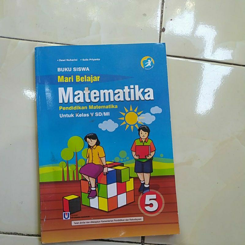 Jual Buku Siswa Mari Belajar Matematika Untuk Kelas V SD/MI ( Kelas 5 ...