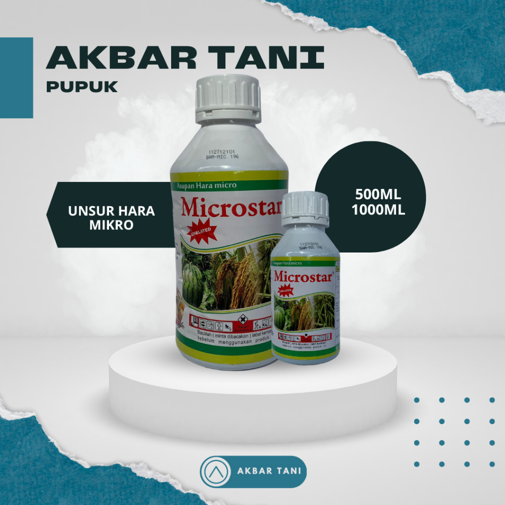 Jual Pupuk Asupan Hara Mikro MIKROSTAR 500ML Perangsang pembentukan