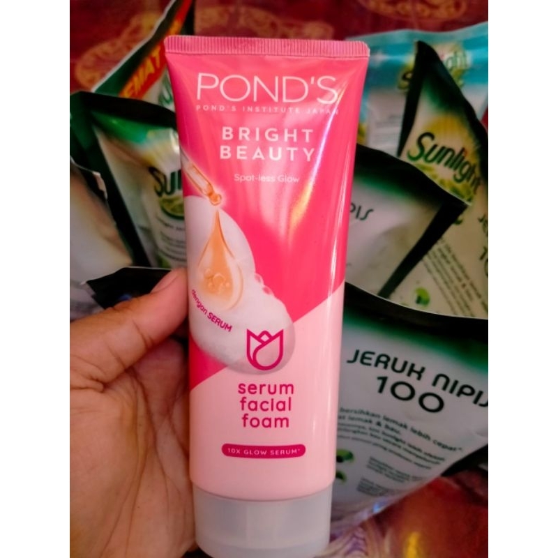 Jual Ponds Bright Miracle Ultimate Clarity Niasorcinol Facial Foam