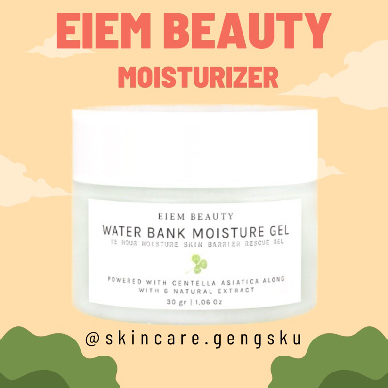 Jual EIEM Beauty Water Bank Moisturizer 30gr Shopee Indonesia