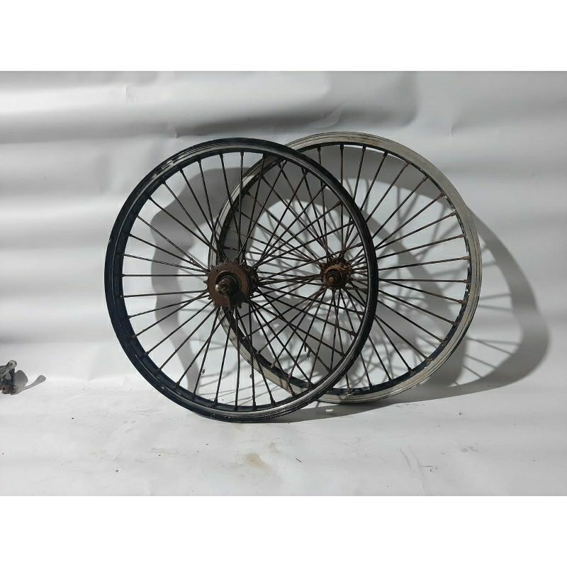 Jual VELG SEPEDA R20 CAKRAM SEKEN BEKAS LAYAK PAKAI , 6 Speed , Cakram ...