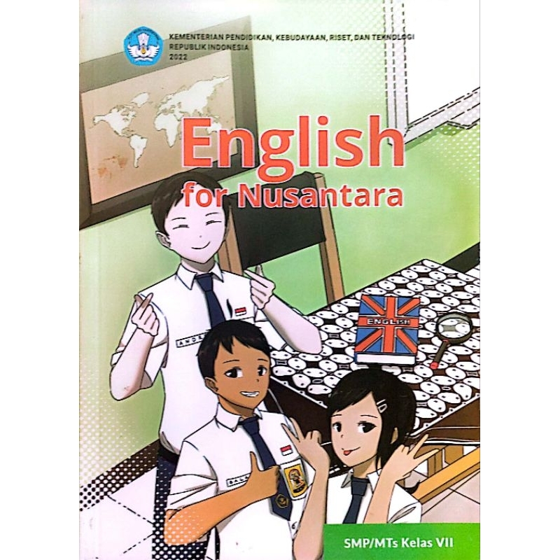 Jual Buku Paket Kurmer BAHASA INGGRIS Untuk Siswa SMP Kelas 7 Kurikulum ...