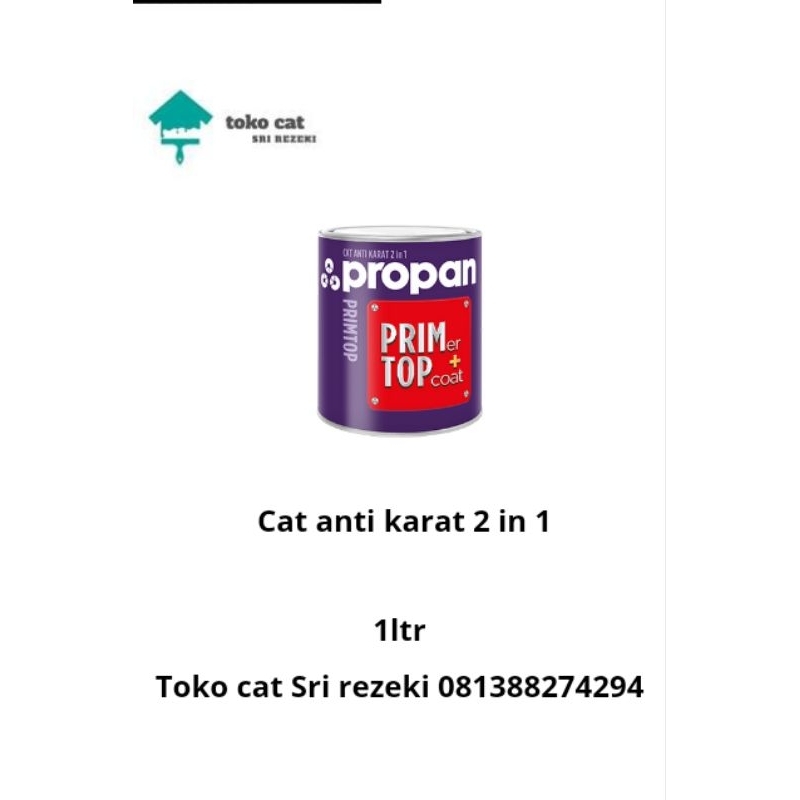 Jual Propan Primtop Cat Anti Karat 2 In 1 1kg Shopee Indonesia 7746