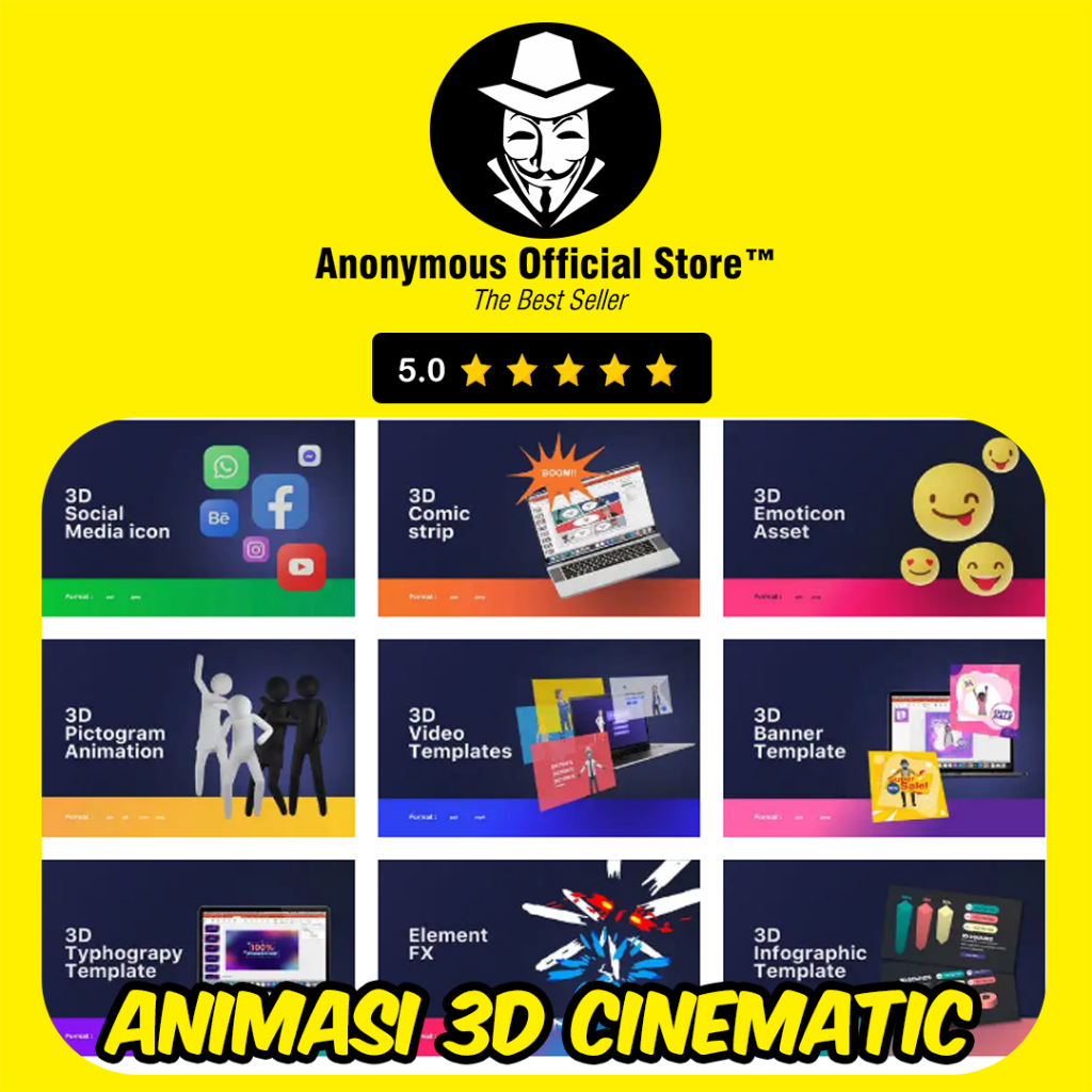 Jual TOOLS CARA BIKIN VIDEO PROMOSI ANIMASI 3D CINEMATIK DENGAN ...