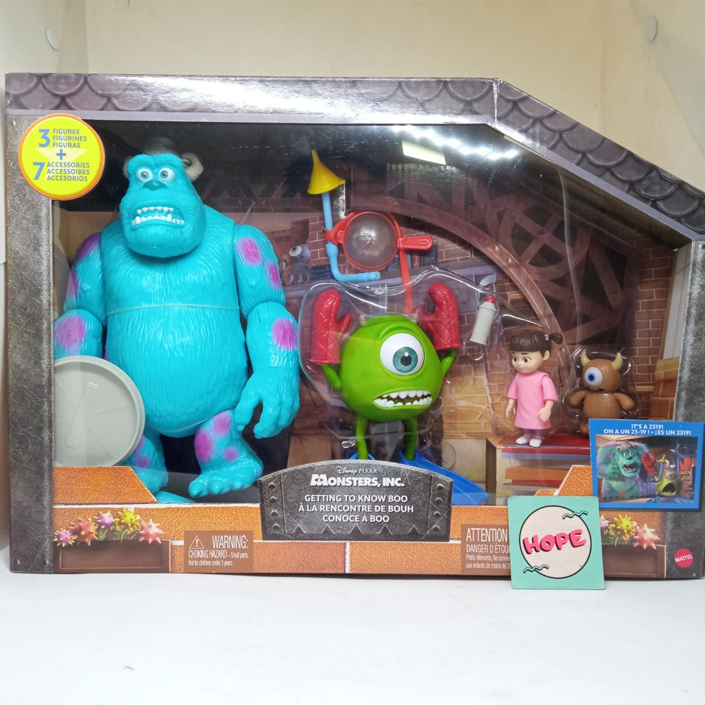 Jual Action Figure Disney Pixar Monsters Inc Getting To Know Boo ...