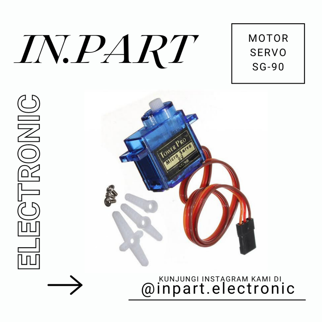 Jual TOWERPRO MOTOR SERVO SG90 SG-90 9G | Shopee Indonesia