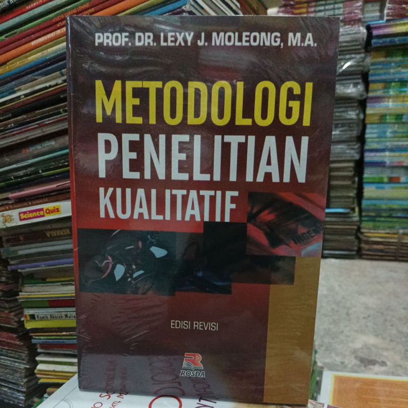 Jual buku metodologi penelitian kualitatif lexy moleong | Shopee Indonesia