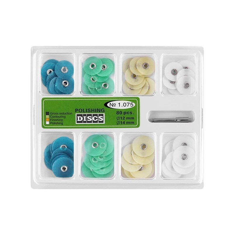 Jual 80pcs Polishing Composite Disc Dental Set Komposite Disk Polidisc ...