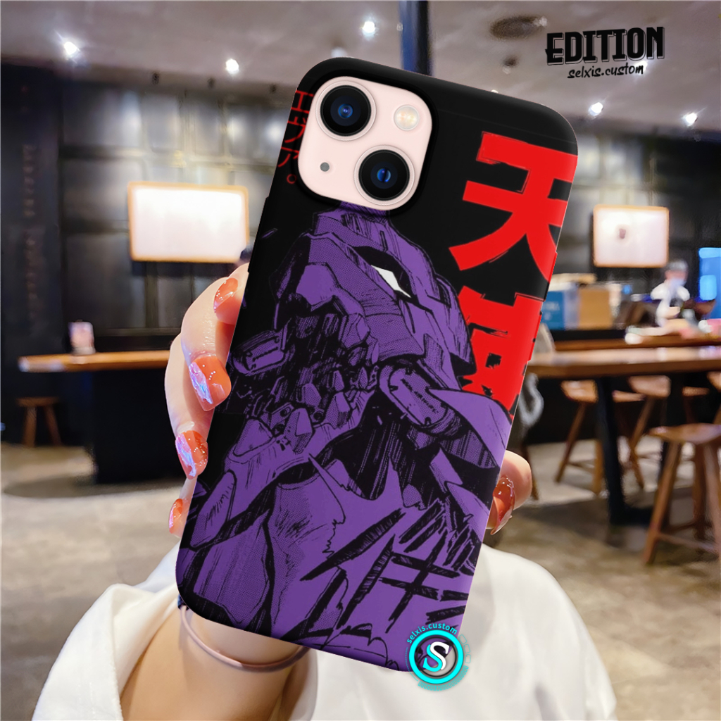 Case Premium Anime Neon Genesis Evangelion Eva 01 (All Type Smartphone)