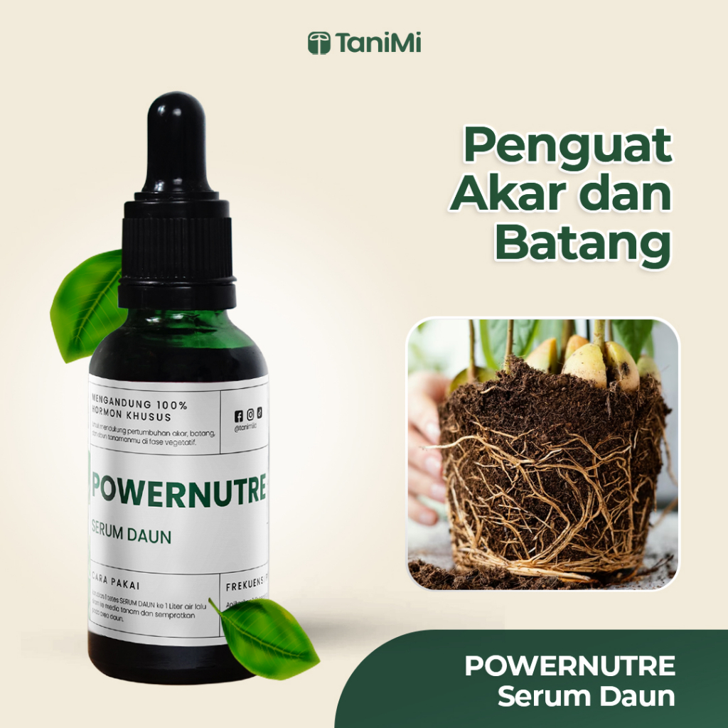 Jual Tanimi Hormon Penguat Akar Dan Penumbuh Tunas Powernutre Serum Daun Shopee Indonesia