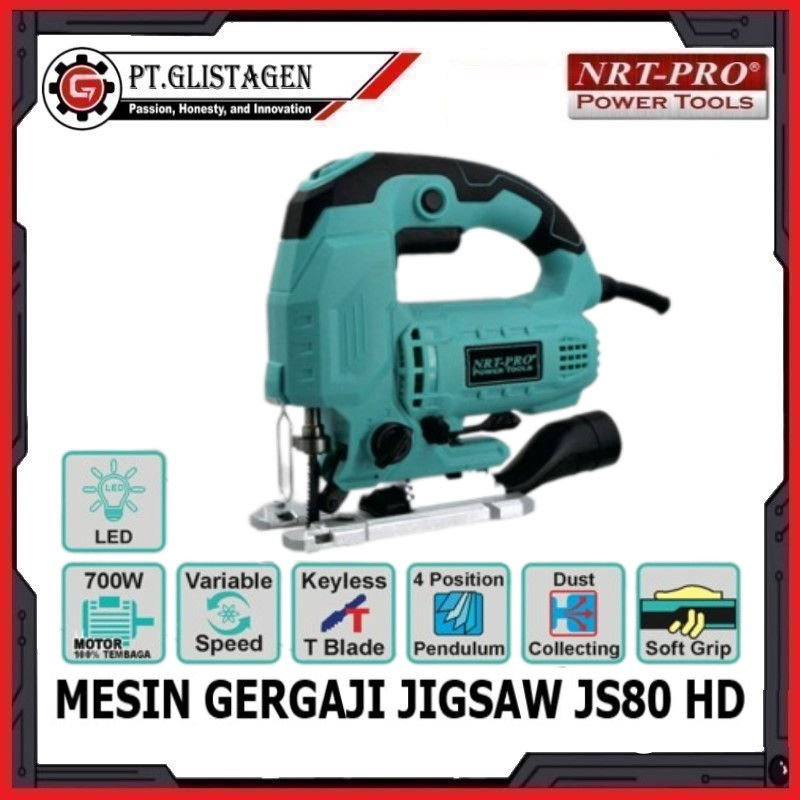 Jual Mesin Gergaji Jigsaw Potong Triplek Ukir Kayu Jig Saw Nrt Pro Js