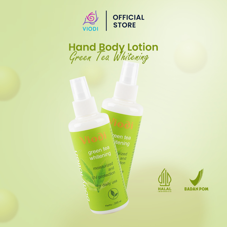 Jual Viodi Hand Body Lotion Green Tea Whitening Shopee Indonesia