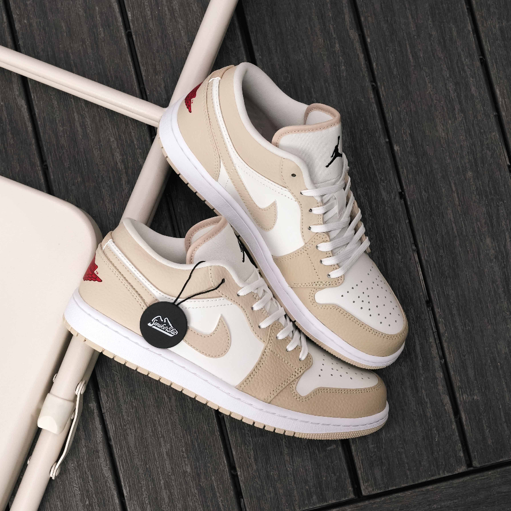Jual Air Jordan 1 Low SE Sail Rattan Men | Shopee Indonesia
