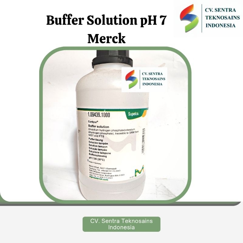 Jual buffer solution ph 7 merck 1 ml shopee indonesia