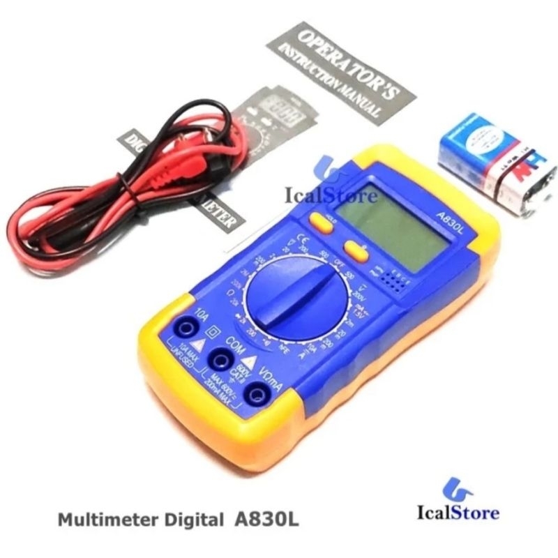 Jual Multimeter Digital A830L Multitester Shopee Indonesia