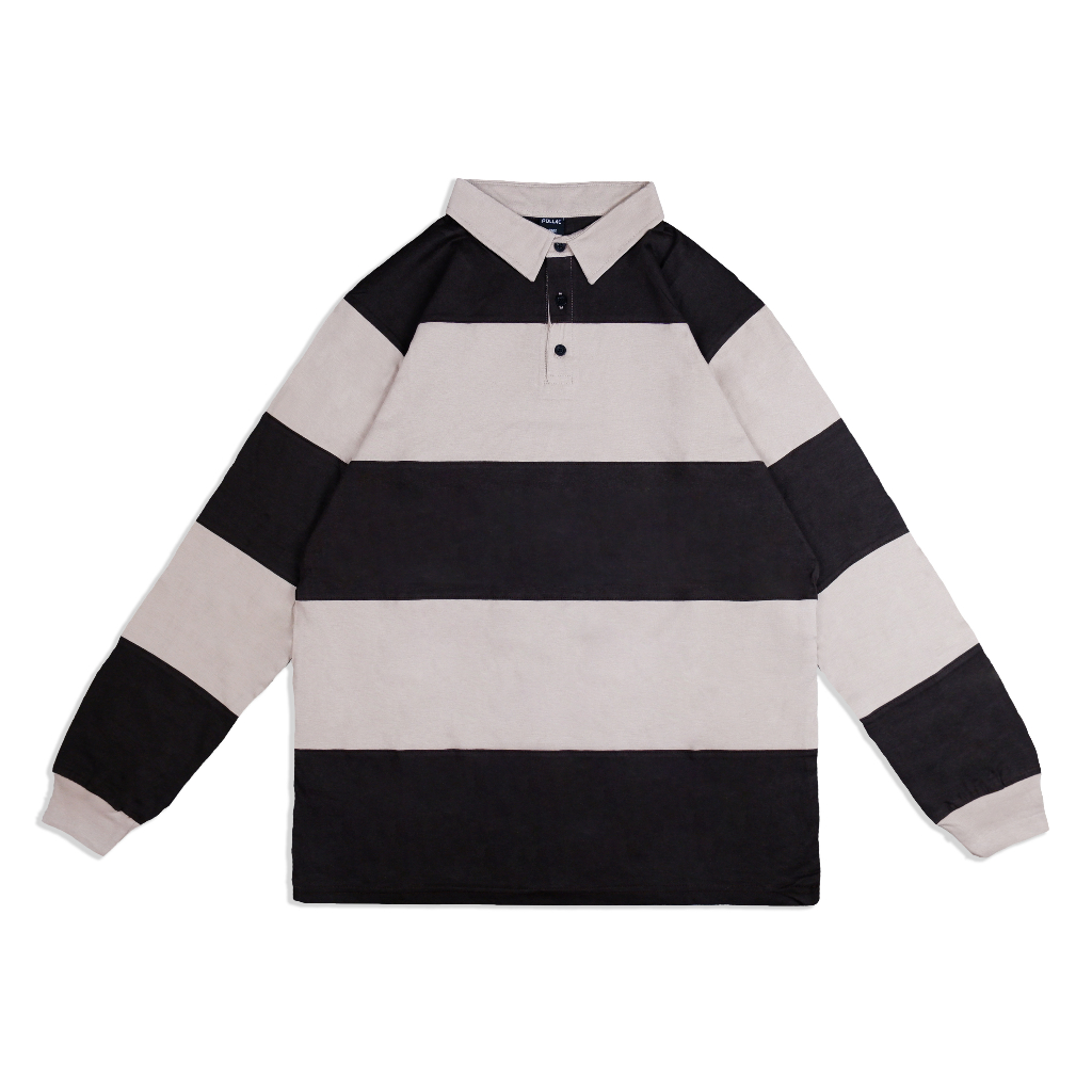 Jual Pollac Rugby Tshirt | Kaos Kerah Lengan Panjang Kombinasi Warna ...