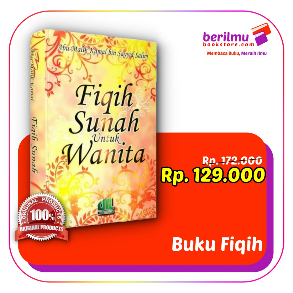 Jual Buku Fiqih Sunah Untuk Wanita Buku Bacaan Islami 100 Buku