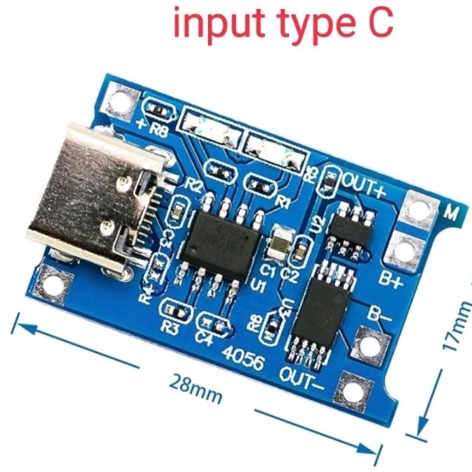 Jual Modul Charger Baterai Batre Baterry Li Ion Polymer Tp Tp Protek Dan Non