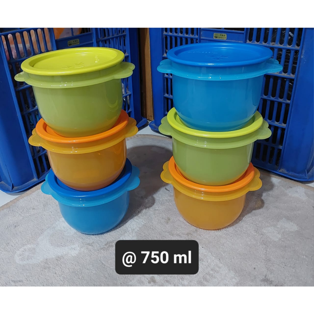 Jual New Star Bowl Tupperware tutup polos (hrg satuan) | Shopee Indonesia