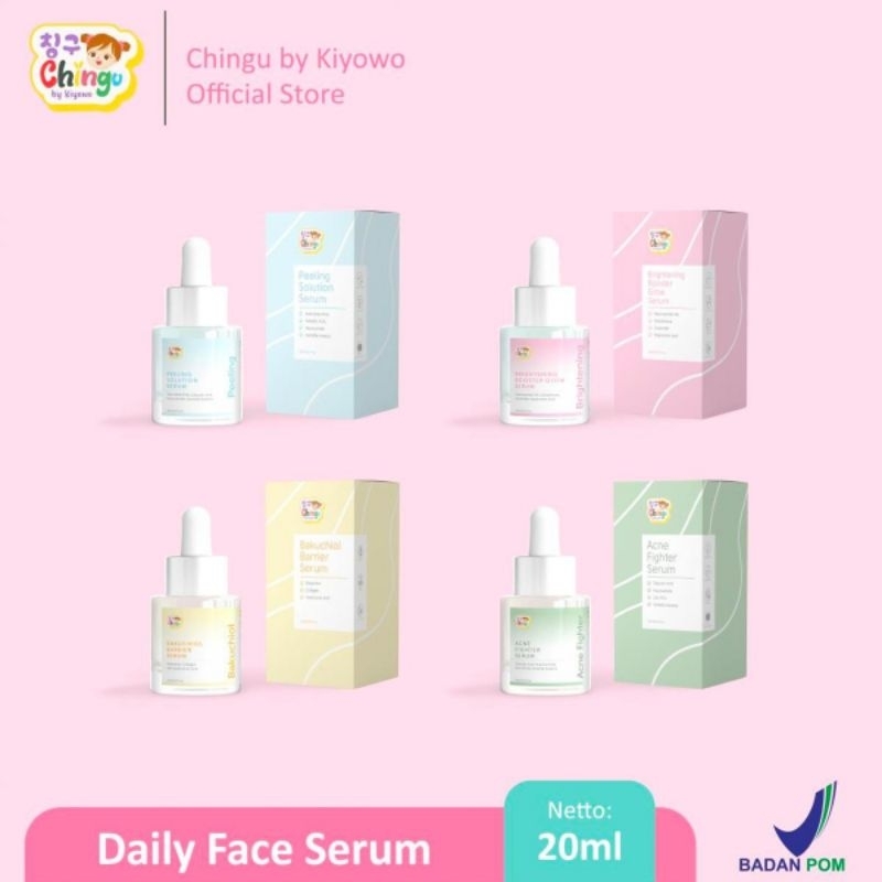 Jual Daily Serum Chingu Paket 2pcs BPOM Approved (Boleh Mix) | Shopee ...