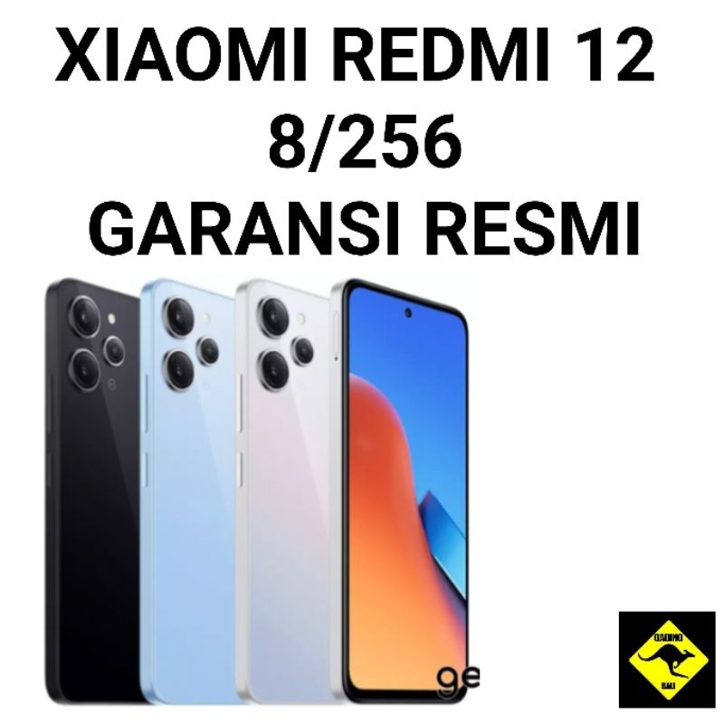 Jual XIAOMI REDMI 12 8/256 RAM 8GB INTERNAL 256GB GARANSI RESMI ...