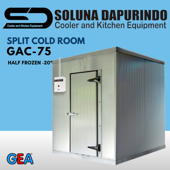 Jual GEA SPLIT COLD ROOM GAC-75 HALF FROZEN / GAC75 ruangan dingin ...