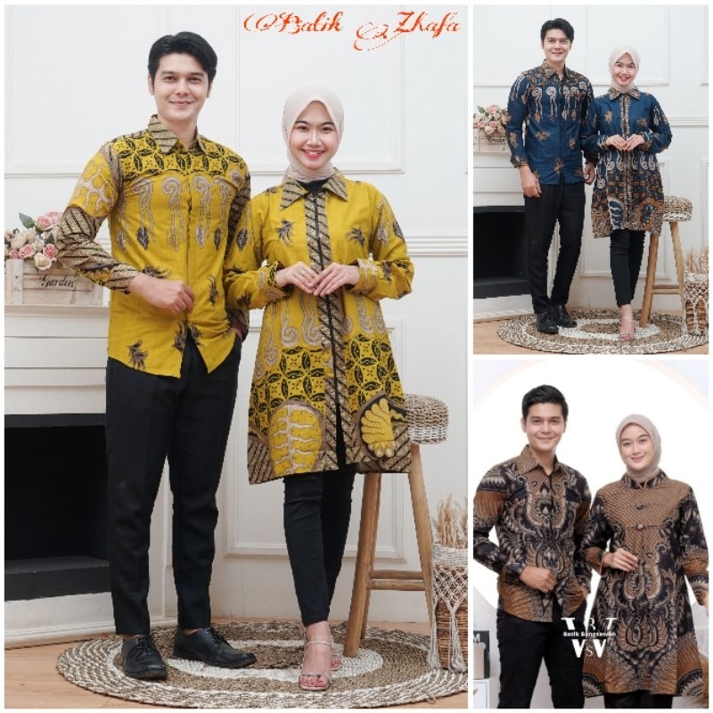 Jual KEMEJA DAN TUNIK BATIK COUPEL MODERN TERBARU | Shopee Indonesia