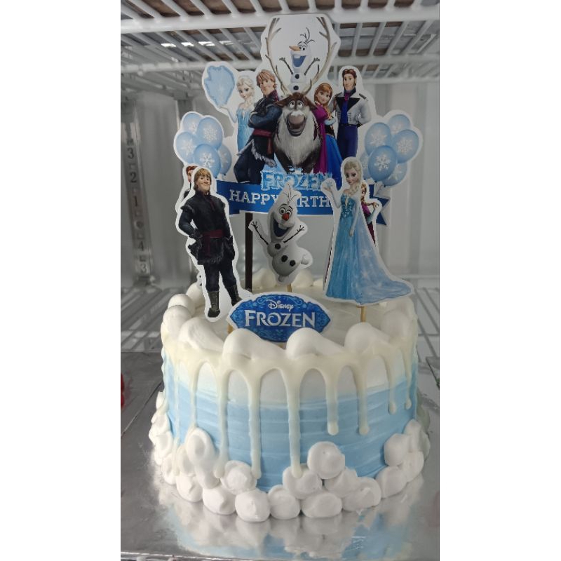 Jual Kue ulang tahun karakter Frozen - birthday cake frozen - cake