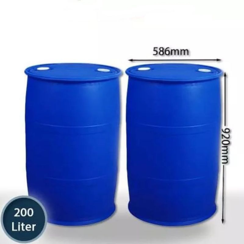 Jual Drum Plastik 200 Liter Max Order 1 Bh Shopee Indonesia 2919