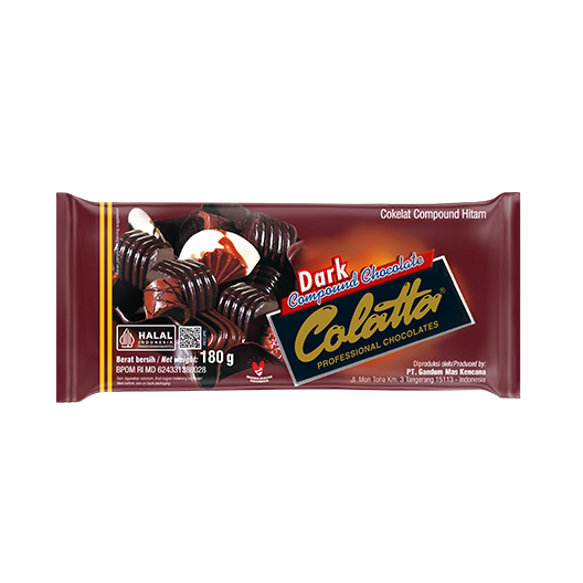 Jual COLATTA DARK COMPOUND 180GR / COKLAT COMPOUND / DARK COOKING ...