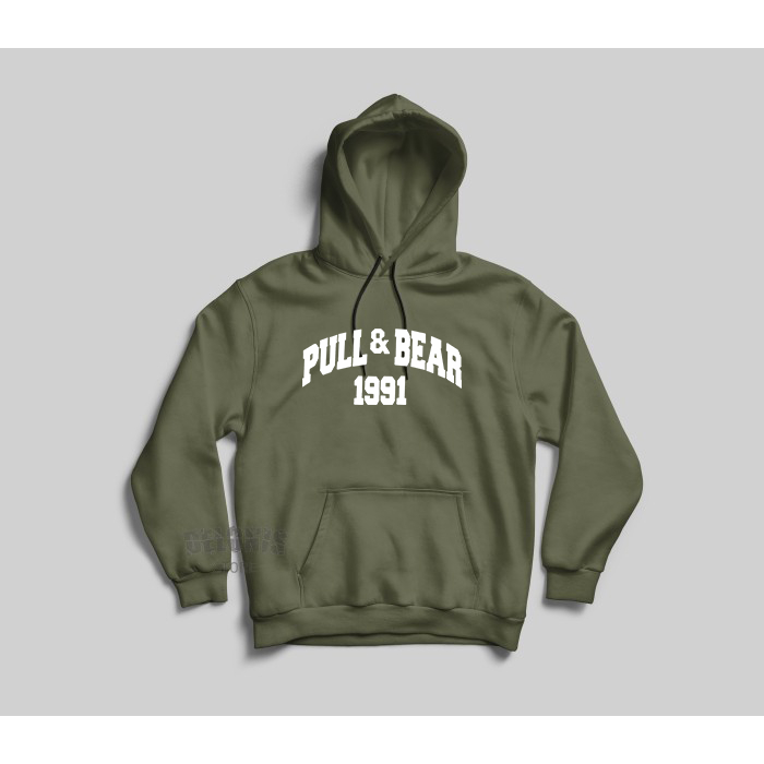 Sweater Hoodie Branded Pull And Bear Unisex Pria Wanita Bahan Tebal Ukuran  M-XL Termurah Hoodie Pull And Bear