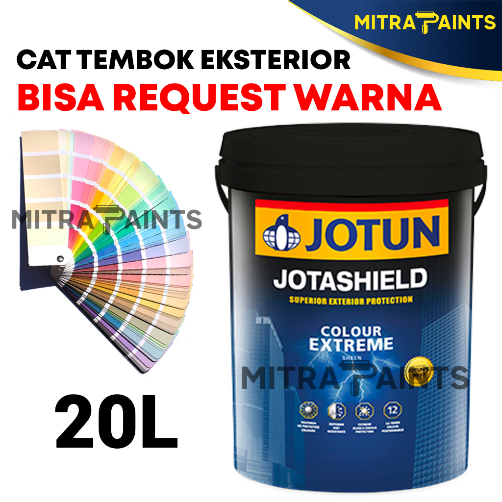 Jual Cat Tembok Eksterior Jotun Jotashield Colour Extreme 20 Liter 1 Pail Bisa Custom Warna 1315