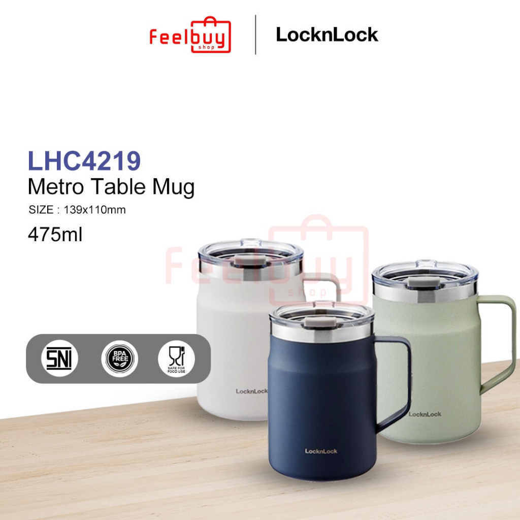 Promo LOCK & LOCK New Model Basic Table Mug Hot & Cool Tumbler [500 mL]  Diskon 25% di Seller LocknLock Official Store - Cijantra, Kab. Tangerang