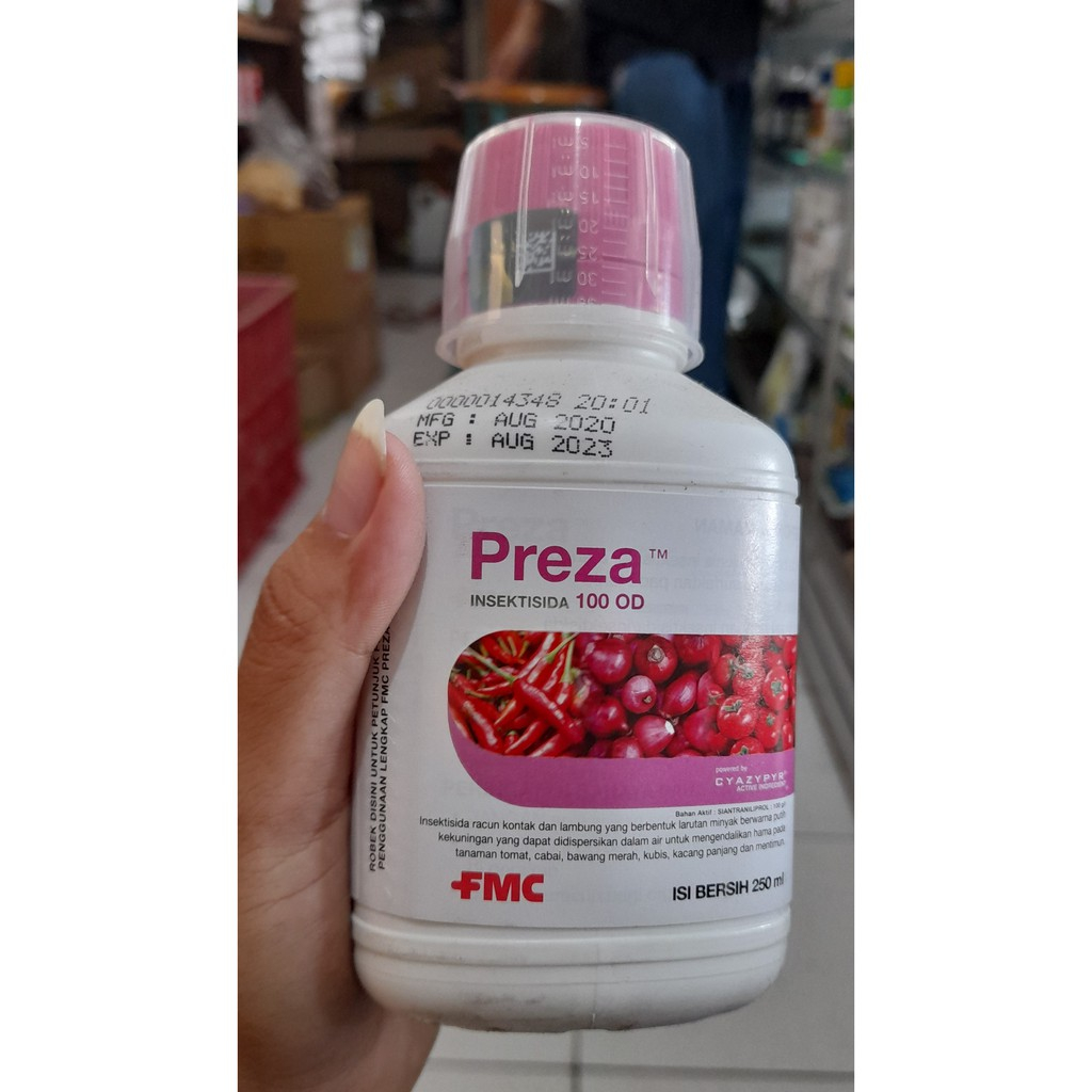 Jual INSEKTISIDA RACUN KONTAK DAN LAMBUNG PREZA 100 OD - 250 ML ...