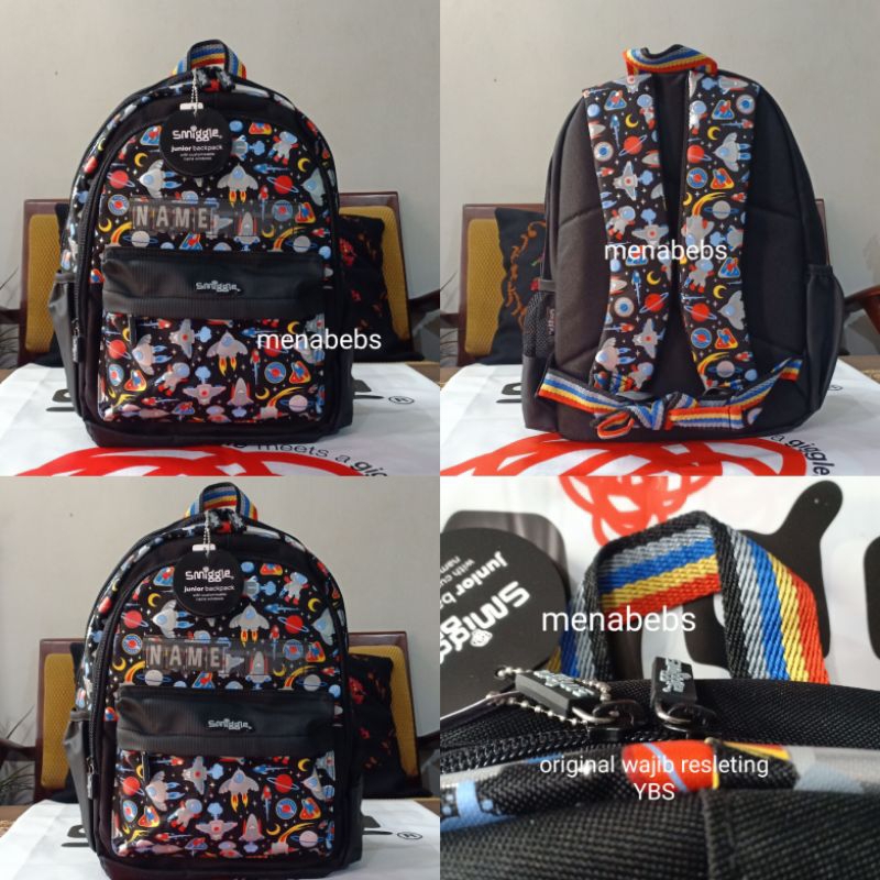Jual Smiggle Backpack Junior Lets Play Astronot original store
