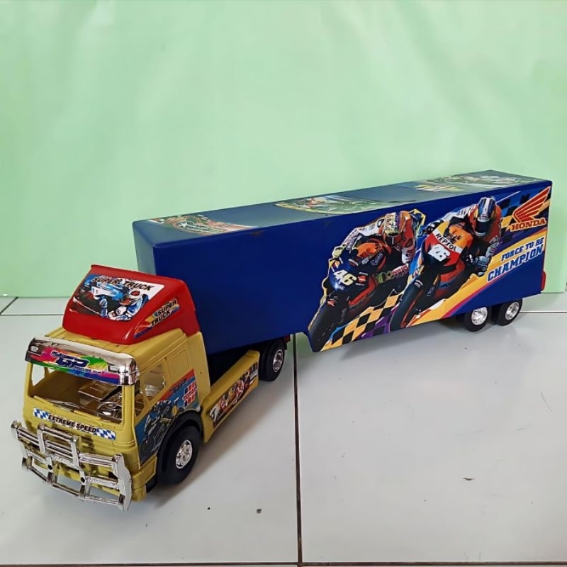 Jual Mainan Truk Kontainer Jumbo Panjang Murah - Mobilan Truck ...