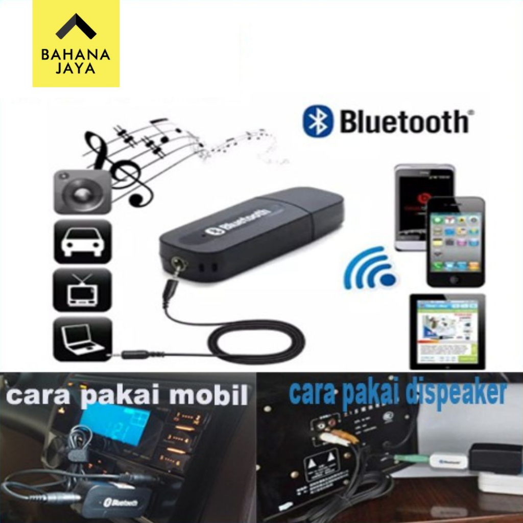 Jual Bluetooth Audio Receiver CK-02 / usb wireless speaker musik HP 3