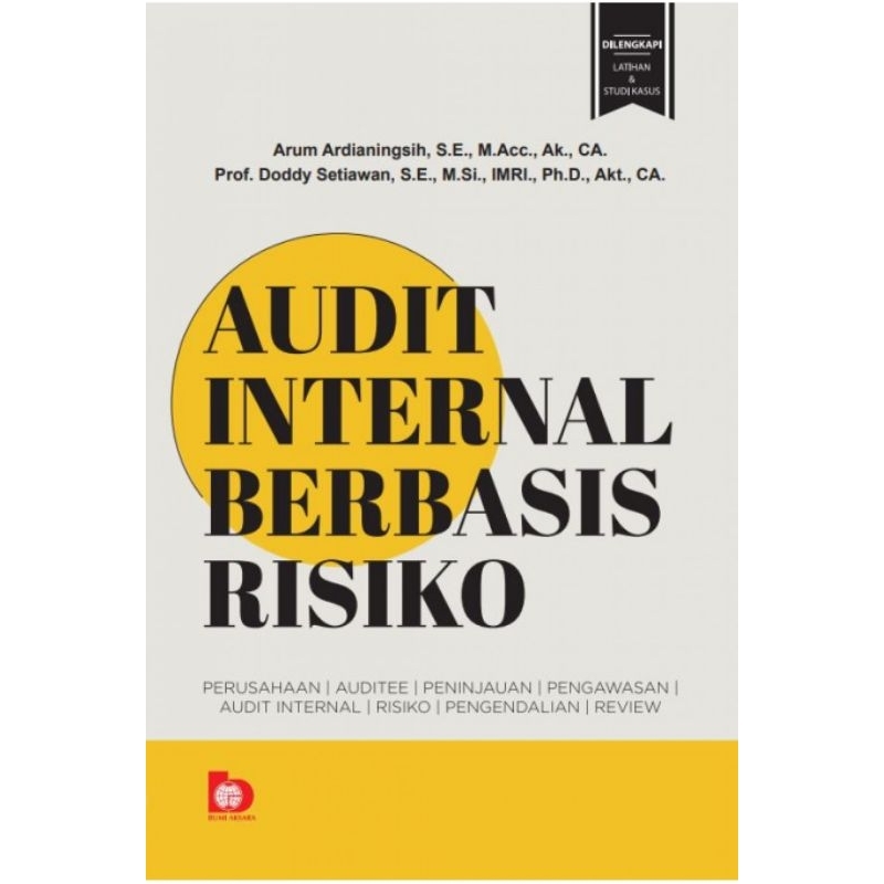 Jual Buku Original AUDIT INTERNAL BERBASIS RISIKO Oleh. Arum ...