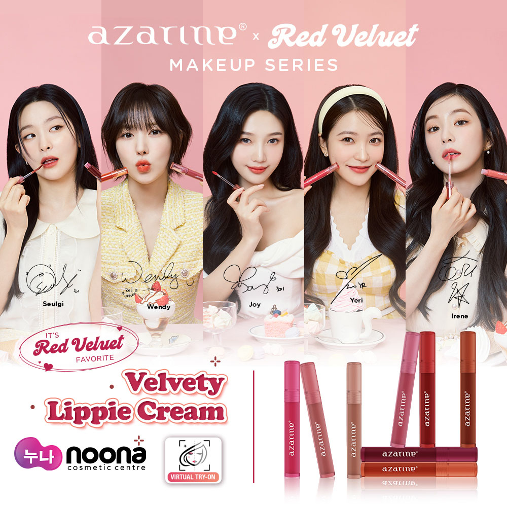 Jual AZARINE VELVETY LIPPIE CREAM 3,2ML | Shopee Indonesia