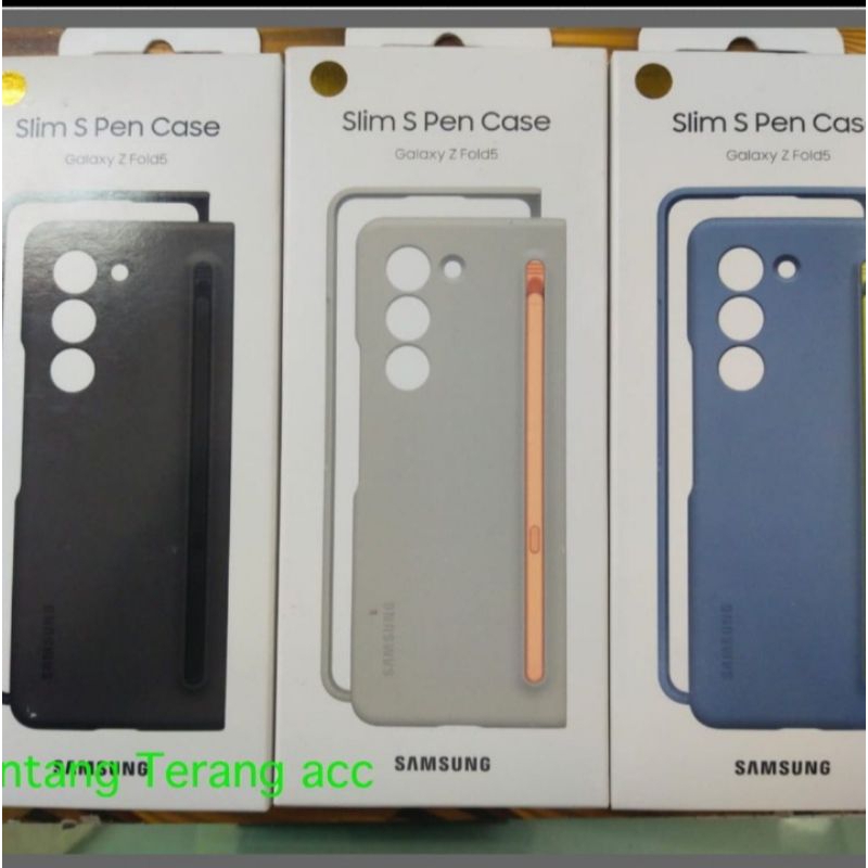 Jual Slim S Pen Case Samsung Galaxy Z Fold 5 / Fold5 Original