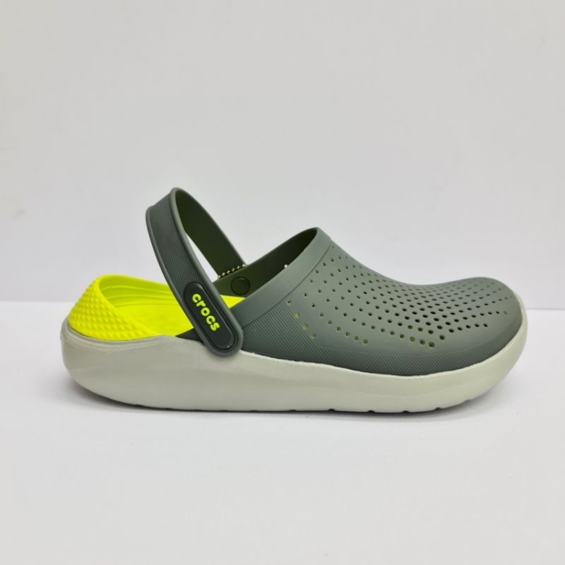 Jual CROCS LITERIDE CLOG/SANDAL PRIA/SANDAL BAKPAO/SANDAL CROCS/CROCS ...