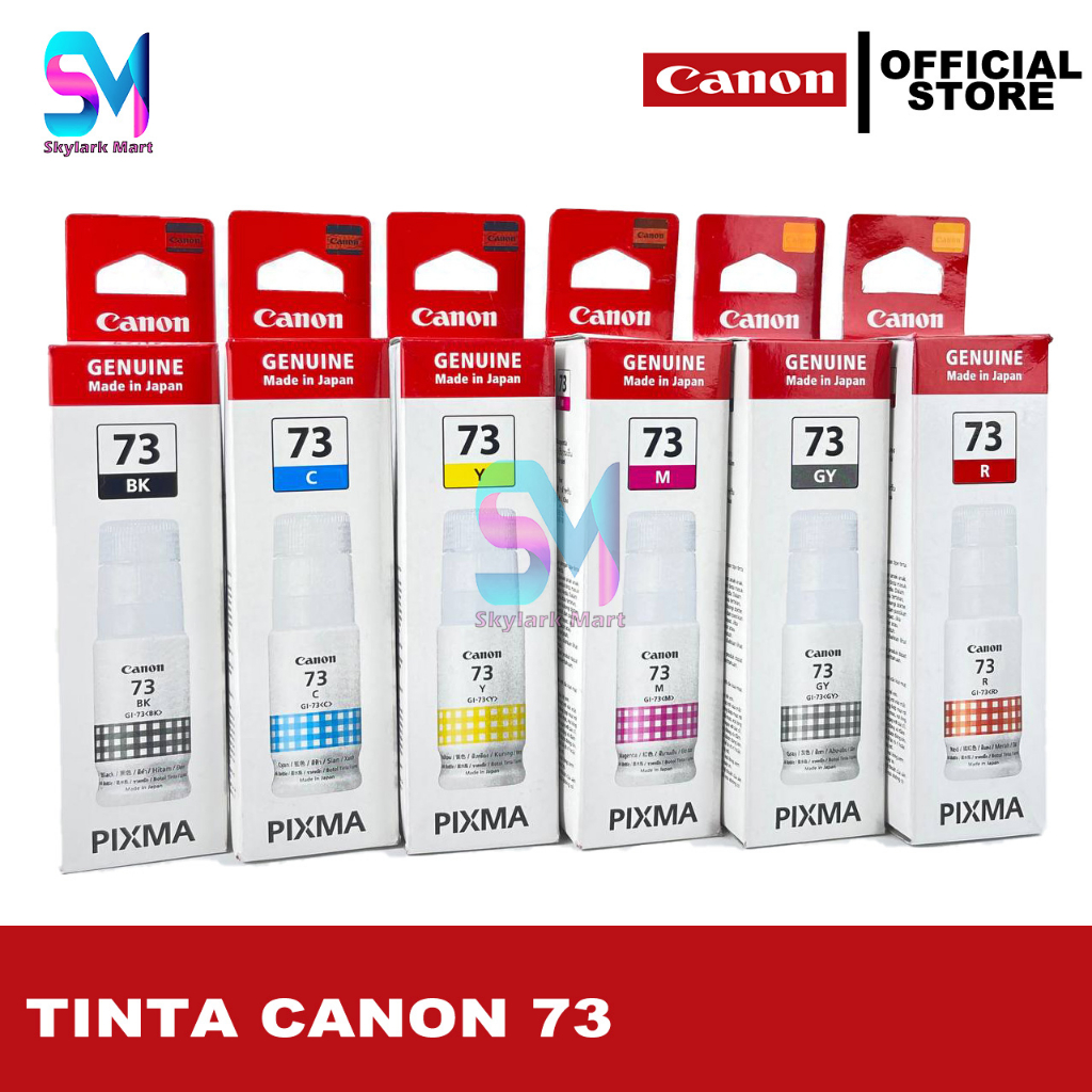 Jual Tinta Canon Gi 73 Refill Printer G670 G507 Original Shopee Indonesia