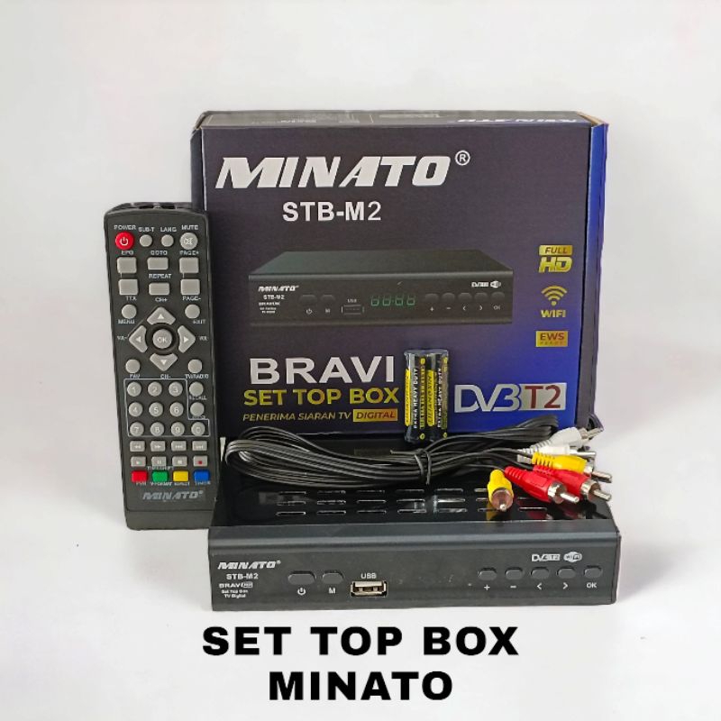Jual Set Top Box Minato M2 | Shopee Indonesia