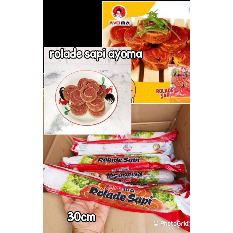 Jual Frozen Food Rolade Sapi Whole Ayoma 450 Gr Shopee Indonesia