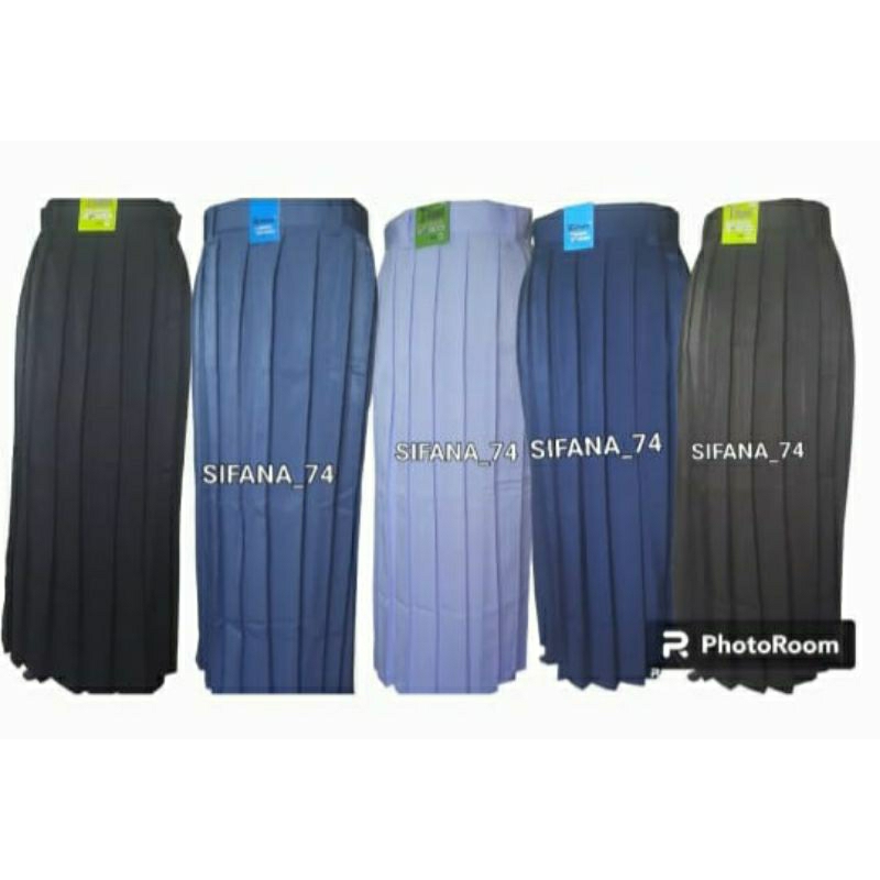 Jual ROK REMPEL FULL ROK SEKOLAH SMP MTS SMA SMK ROK REMPEL BIRU NAVY ...